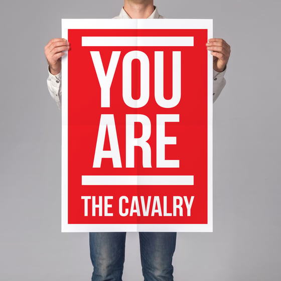 Image of YOU ARE THE CAVALRY