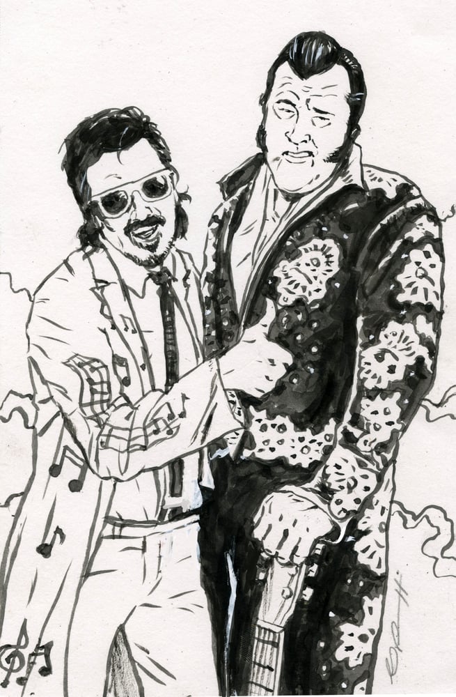 Image of WWF sketches Round 1