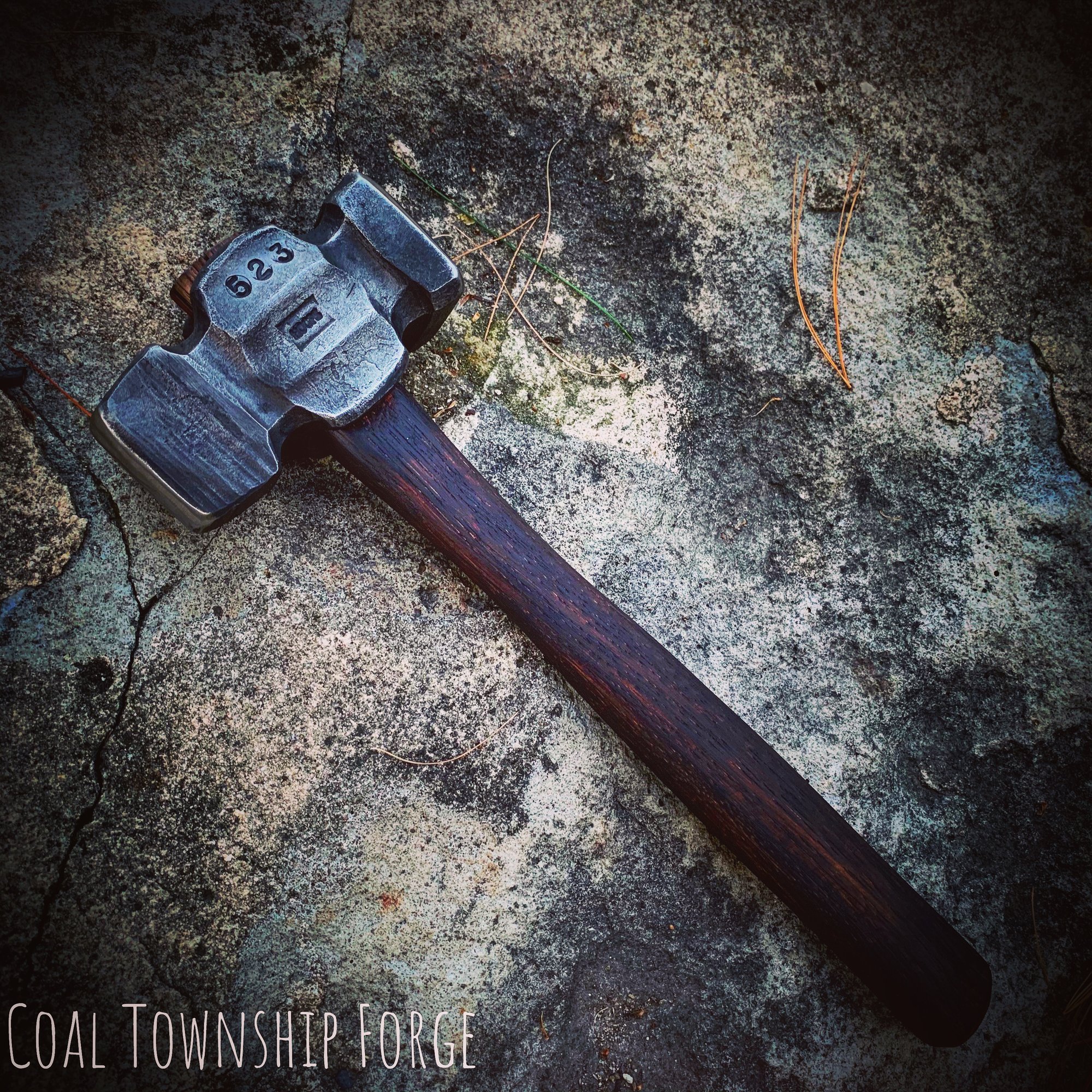 Handforged “Hoops Classic” Straight Peen Hammer (Made to Order Handforged “Hoops Classic” Straight Peen Hammer (Made to Order