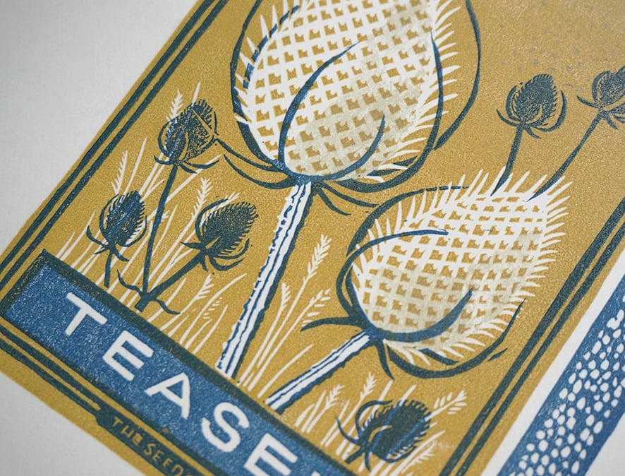 Image of November Print - Teasel