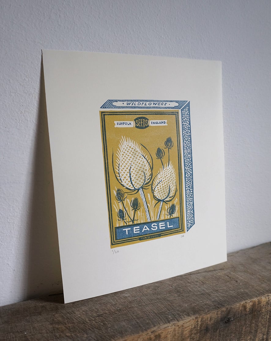Image of November Print - Teasel