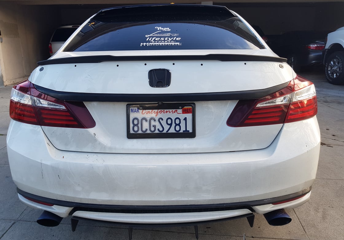 Image of 2013-2017 Accords V2 spoiler