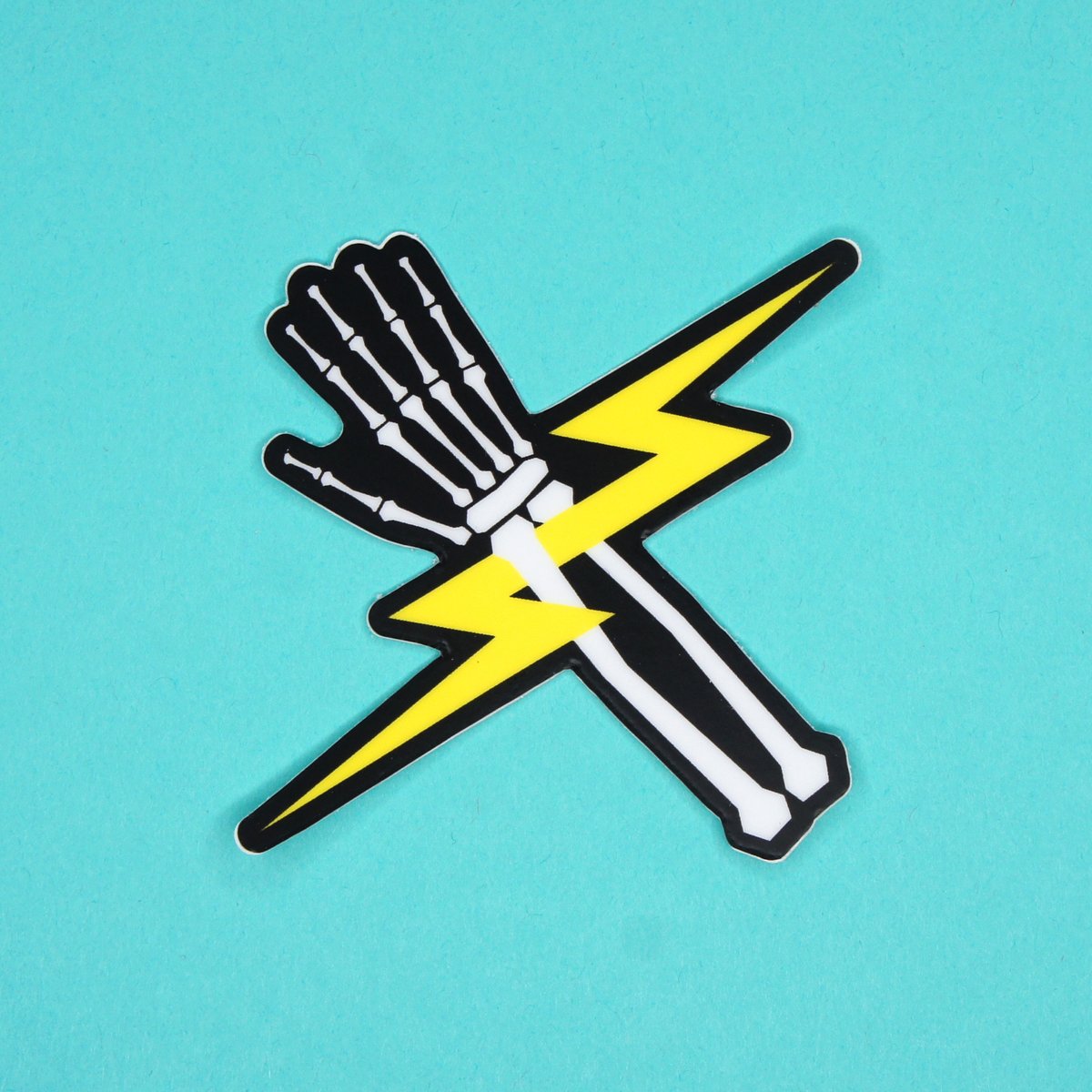 Lighting Bones Sticker