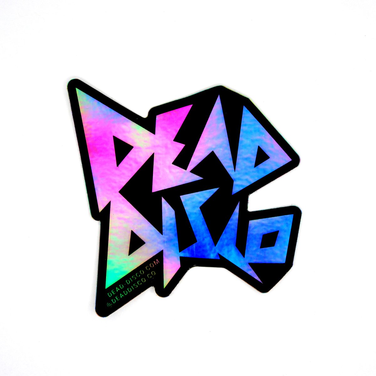 Holographic Dead Disco Sticker