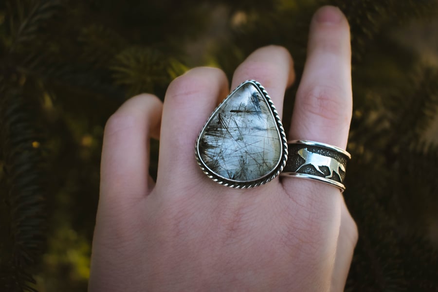 Image of Running with Wolves Ring