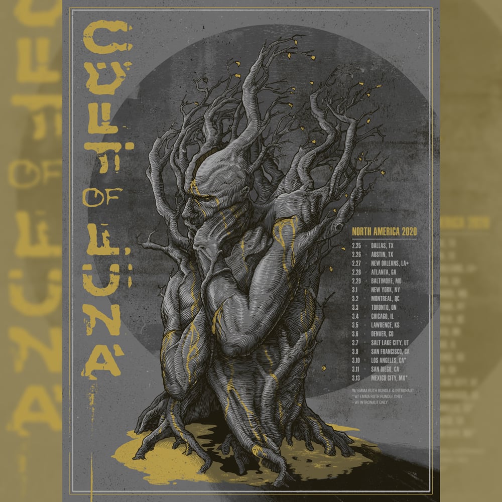 Cult of Luna Tour Poster Paul Kreizenbeck