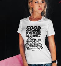 Image 1 of Good Vibrations - Women's Fitted T-Shirt