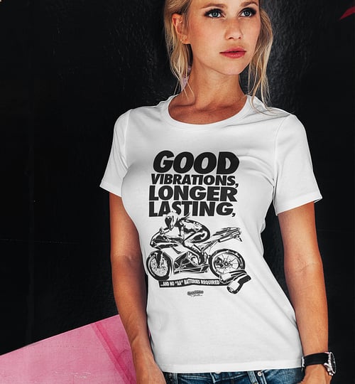 Image of Good Vibrations - Women's Fitted T-Shirt