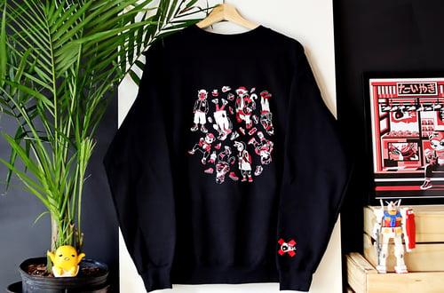 Image of Animals Crewneck (BLACK)