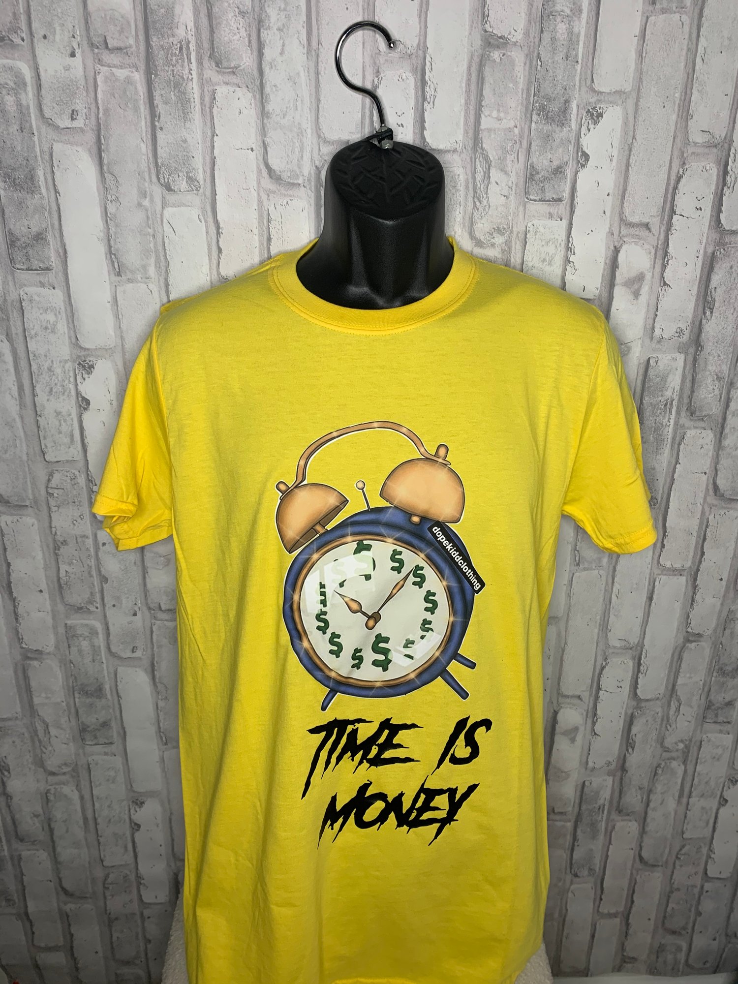 Image of Yellow Time is money t-shirt