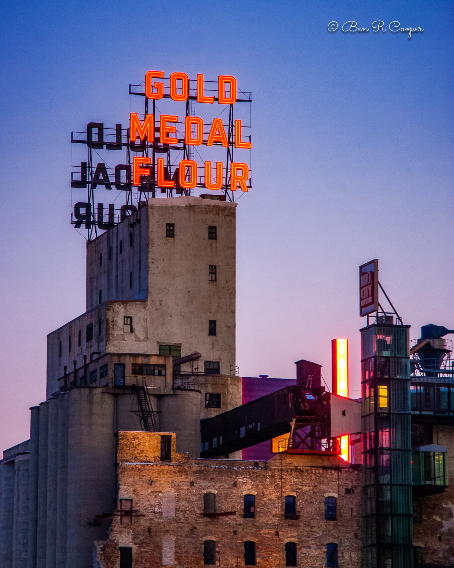 Gold Medal Flour at Twilight