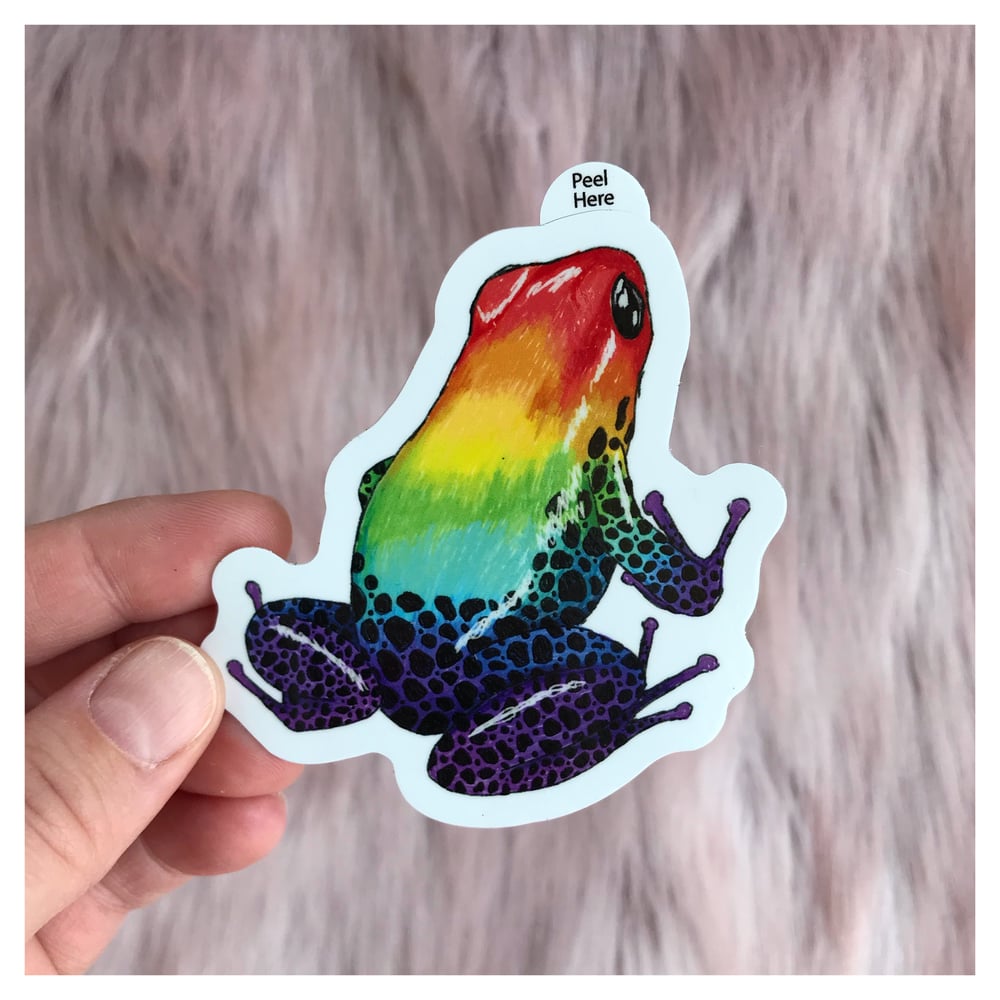 Image of Pride Frog - 3" sticker