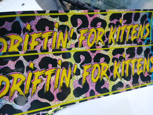 Image of Large Sparkle Bumper Sticker