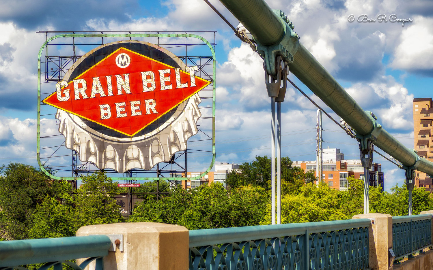 Grain Belt Sign in Minneapolis