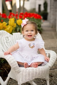 Image 2 of Custom Legacy Birthday Pinafore Dress or Bubble