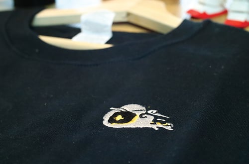 Image of Falling Cloudhead Crewneck (BLACK)