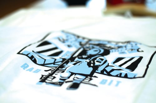 Image of Transit Rabbit (Blue Ver.) Shirt