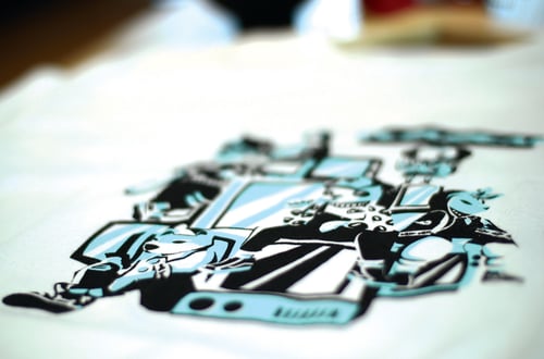 Image of "CRTV" Shirt (Teal Ver.)