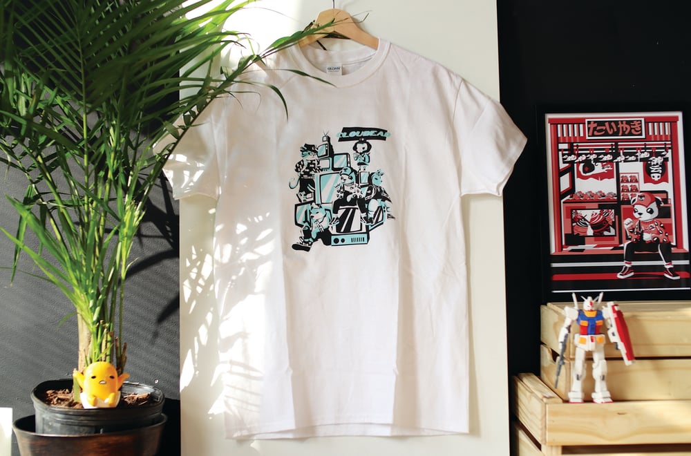 Image of "CRTV" Shirt (Teal Ver.)