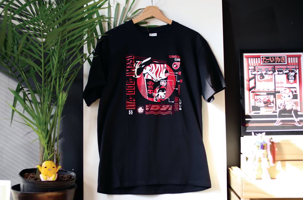 Image of Cup Ramen Shirt (BLACK)