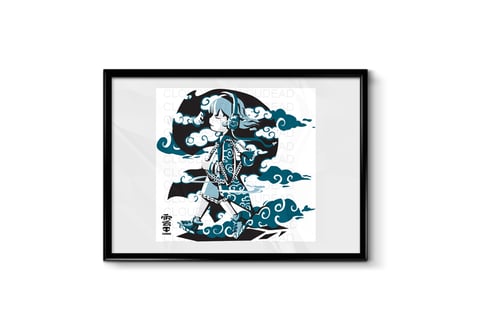 Image of Blue Girls 11"x14" Prints