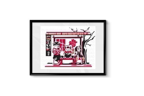 Image of Animal Bus 11"x14" Prints