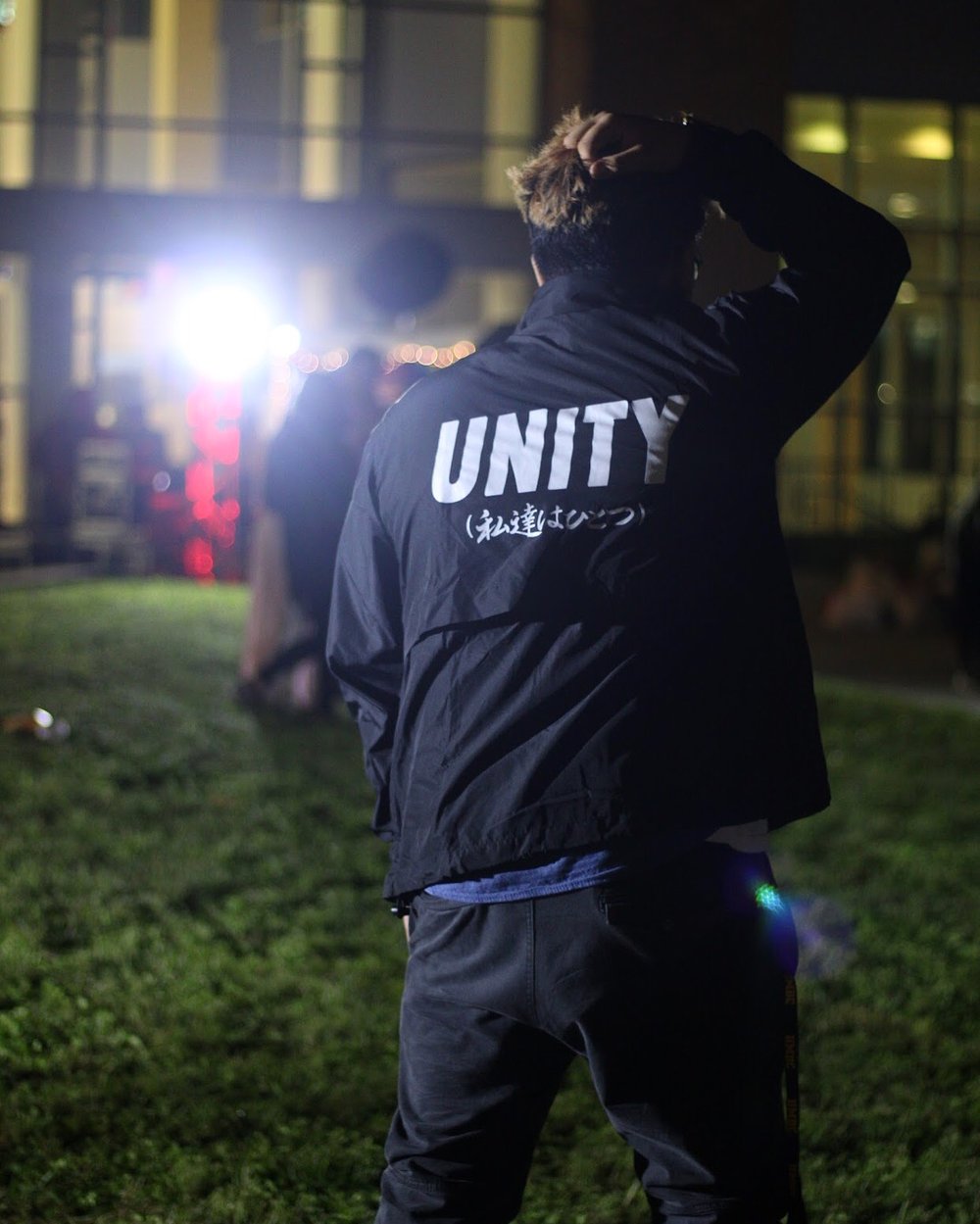 Image of UNITY WINDBREAKER (BLACK)