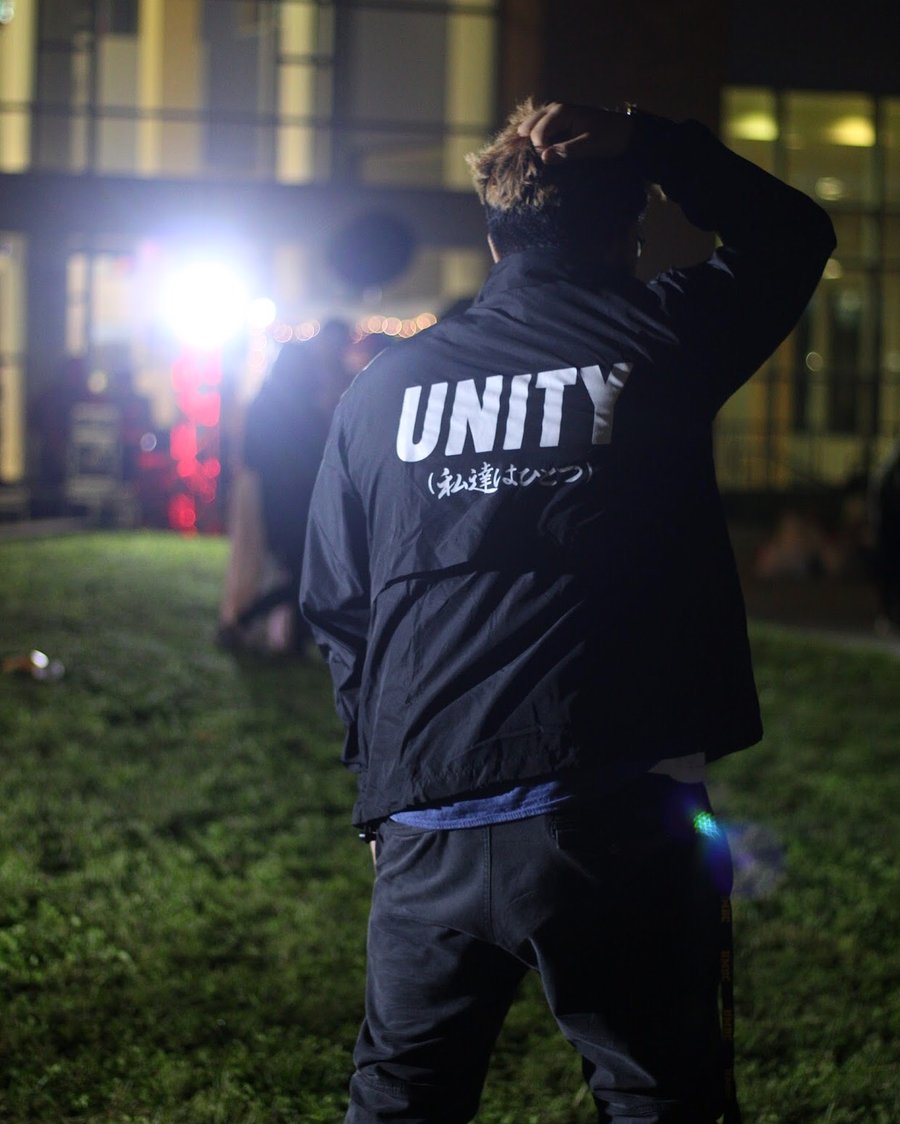 Image of UNITY WINDBREAKER (BLACK) 