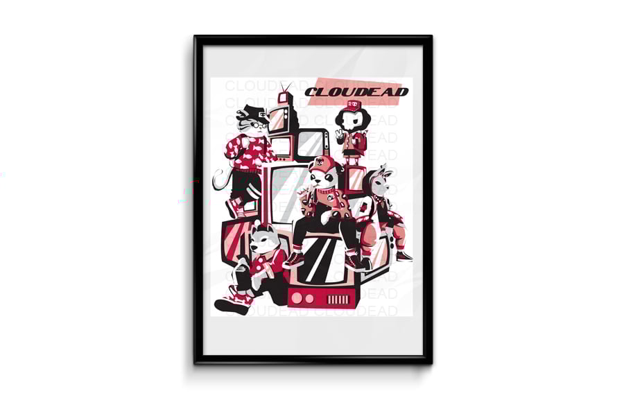 Image of CRTV 11"x14" Print