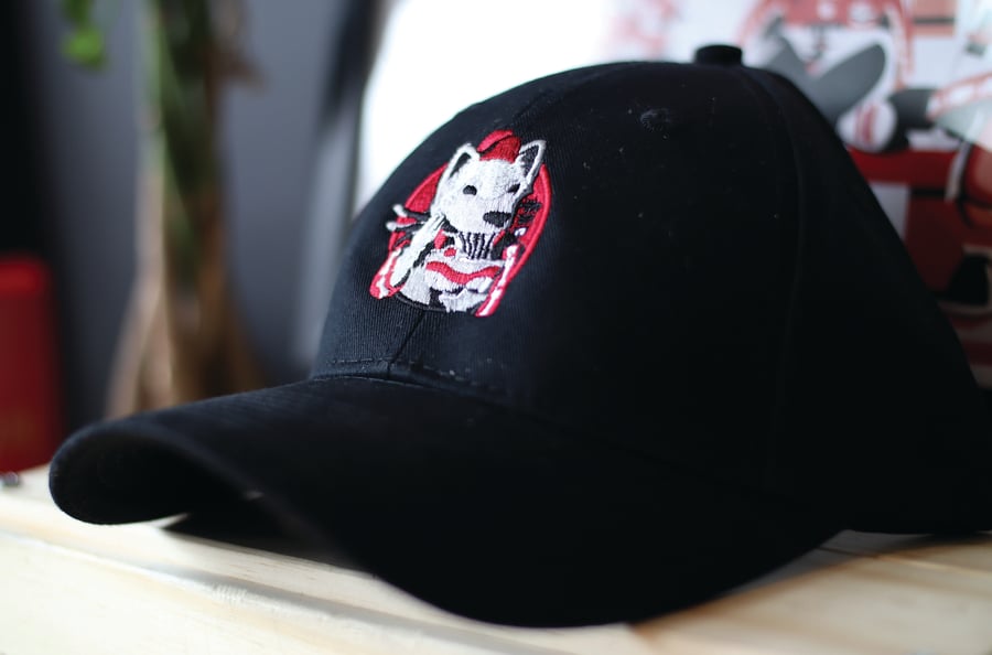 Image of Ramen Dog Embroidered Hat PREORDER