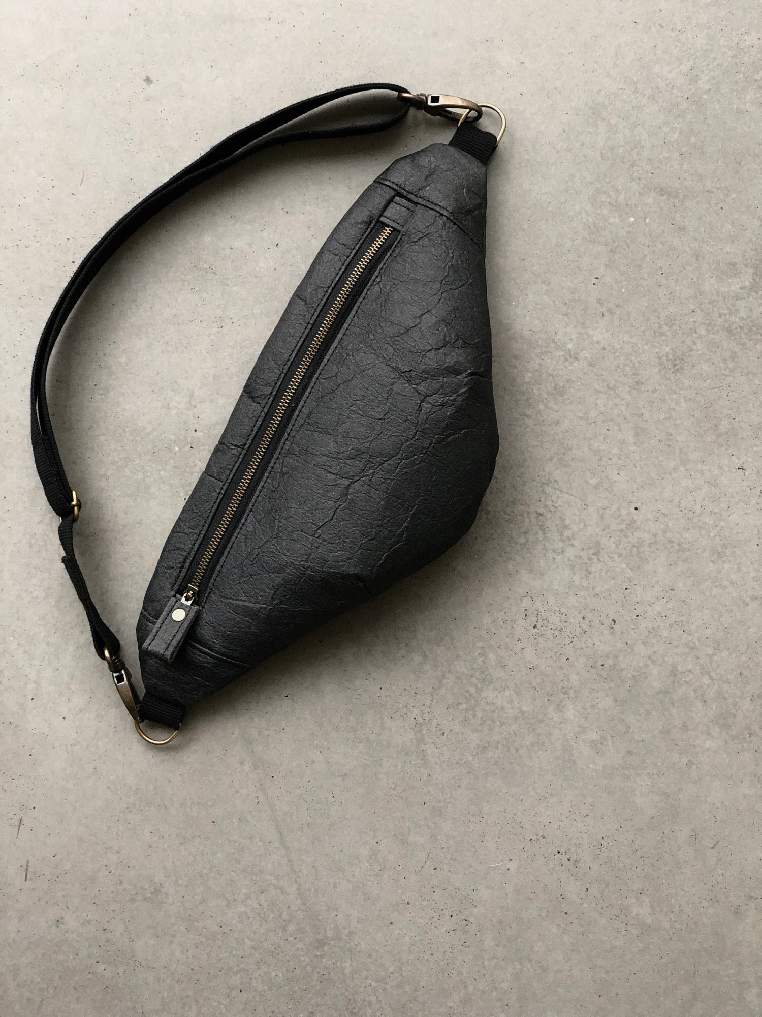 Image of Pinatex fanny pack / vegan belt bag / sling bag/ chest bag unisex collection