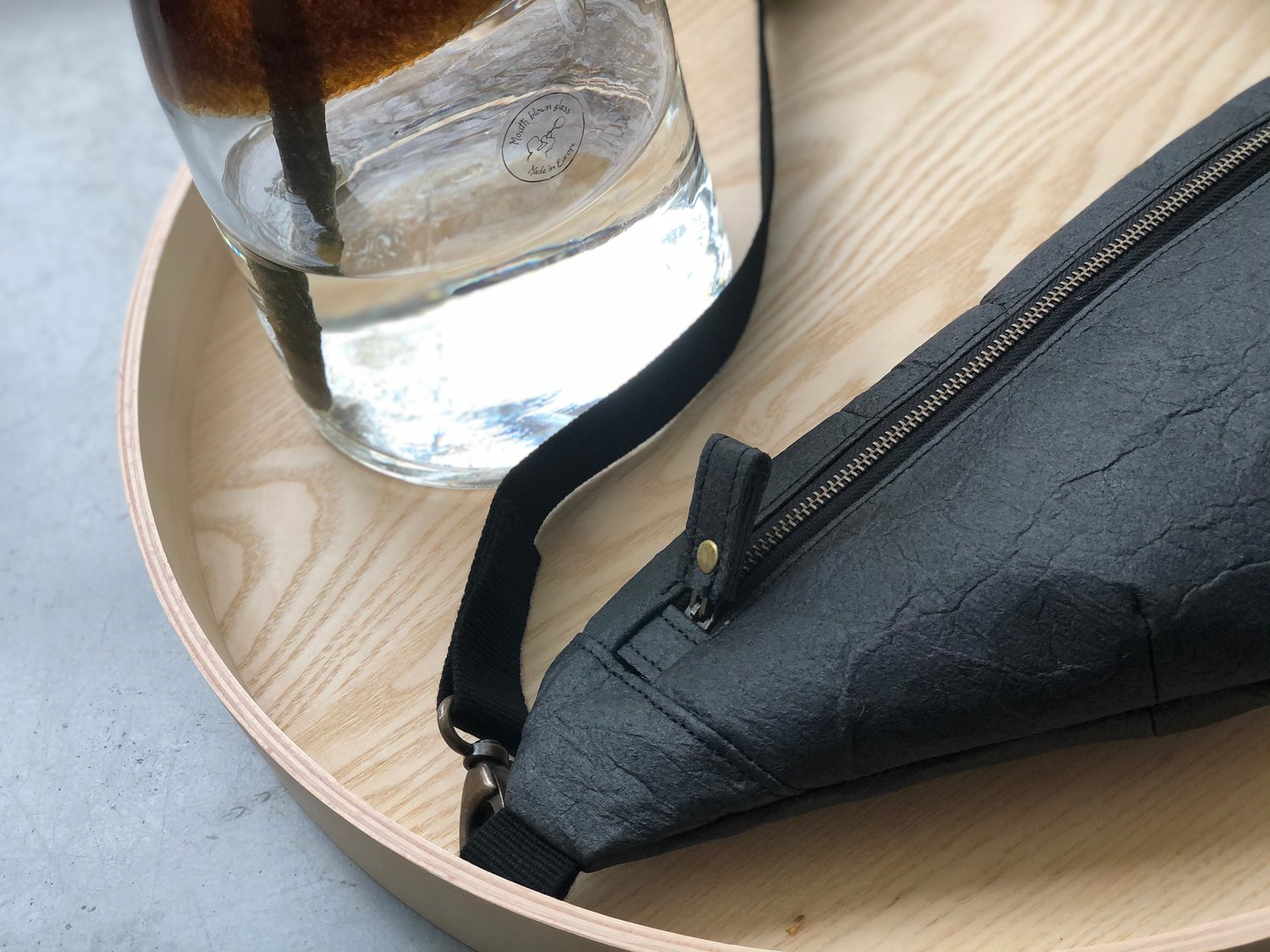 Image of Pinatex fanny pack / vegan belt bag / sling bag/ chest bag unisex collection