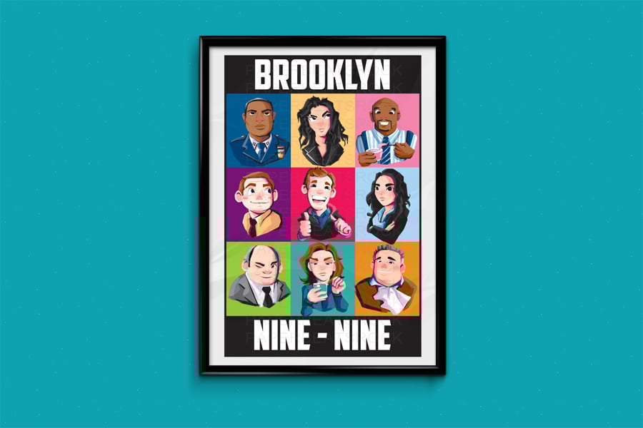 Brooklyn 99 / PAPERBEATSROCK
