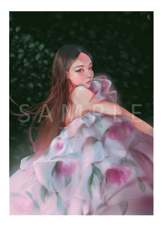 Image of JENNIE I'M SOLO / print