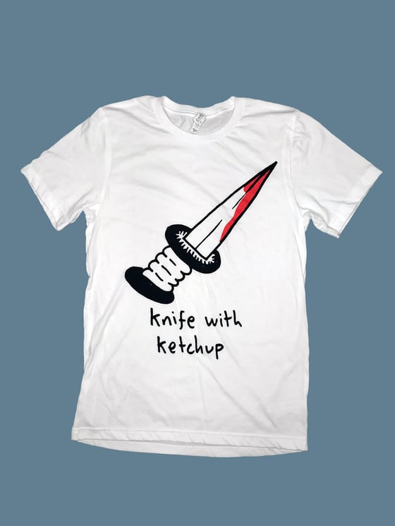 Image of KNIFE WITH KETCHUP T-SHIRT