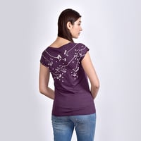 Image 2 of PurpleSparrow Bamboo T