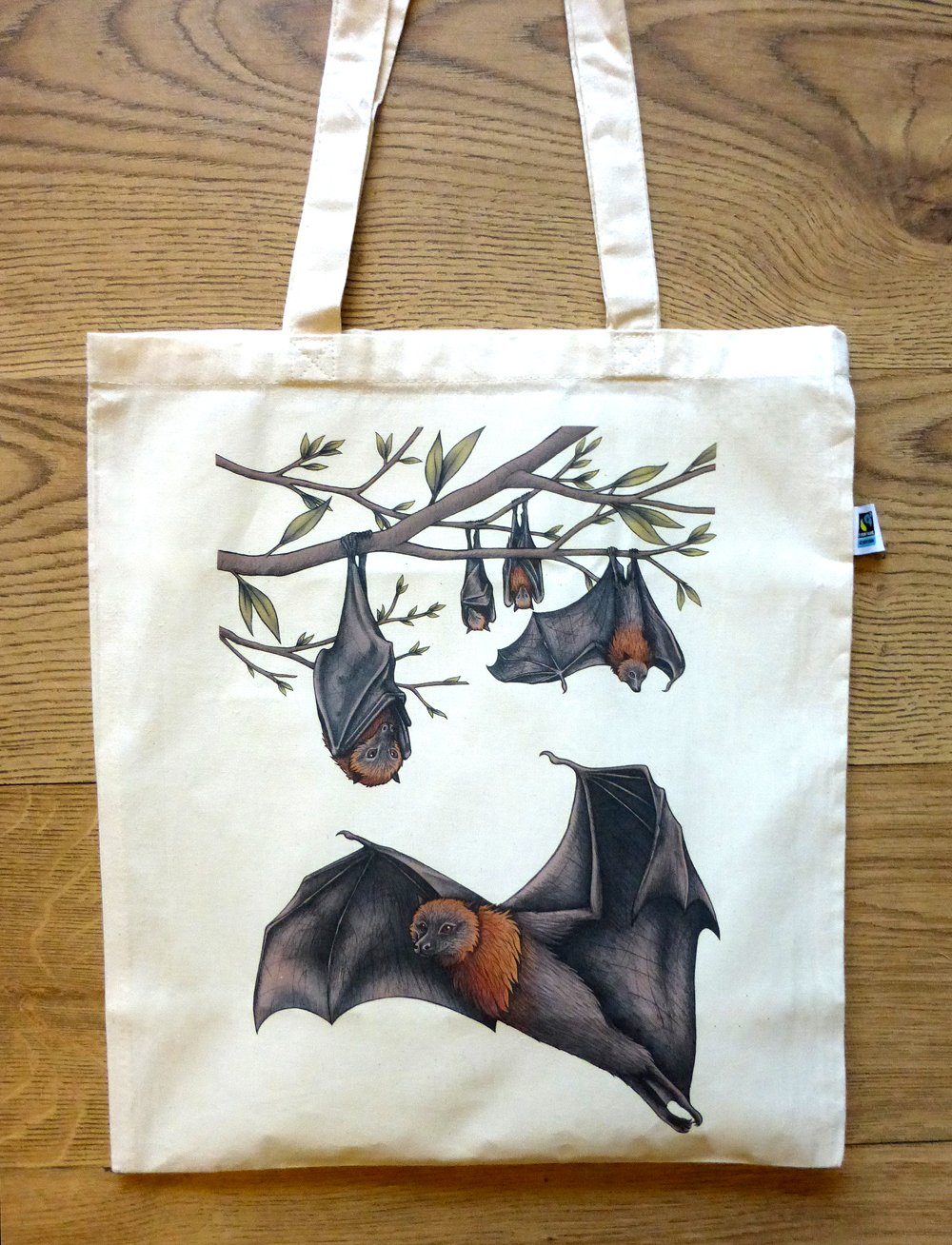 bat tote bag