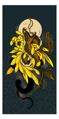 Image 4 of “SNAKEMUM” FINE ART PRINT