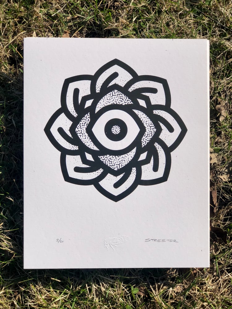 Image of Eye Mandala 8x10 Print
