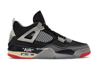 2020 Off White x Nike Air Jordan 4 “Bred”