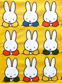 Image 2 of Miffy Patterned Tea Towel