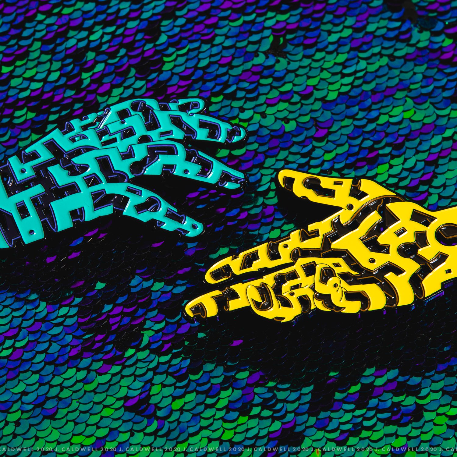 Image of Dr Gorilla Hands | Enamel Pins (Set)