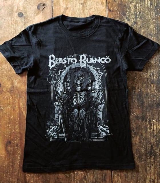 Image of OFFICAL - BEASTO BLANCO - "MEGA" GREY UNISEX SHIRT