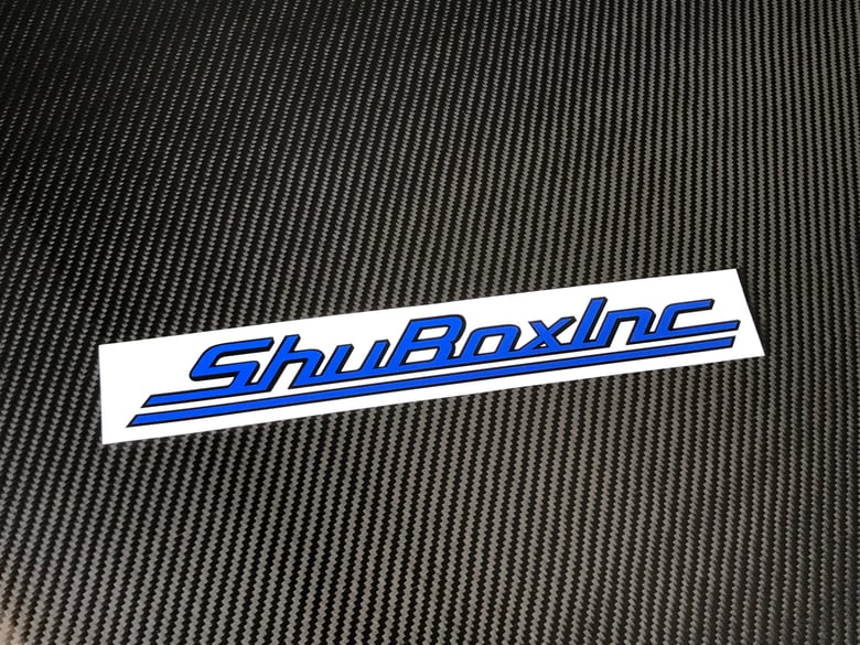 Image of ShuBoxInc Logo Sticker