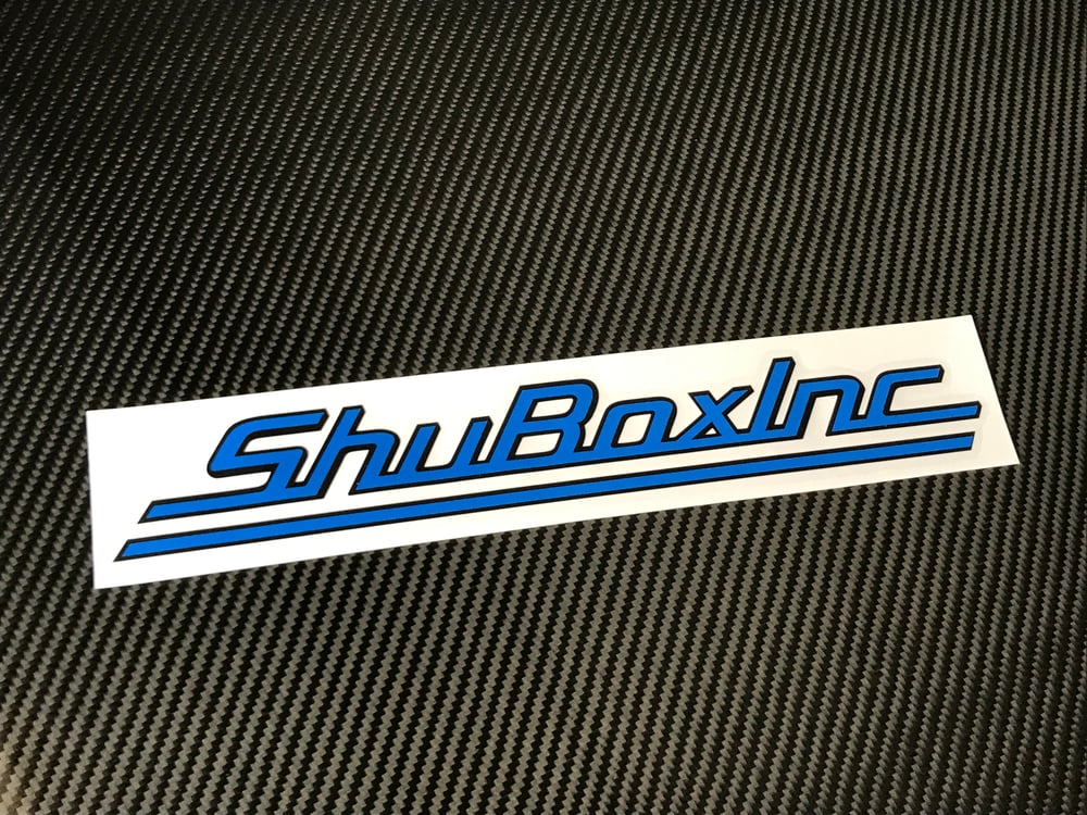 Image of ShuBoxInc Official Logo Decal