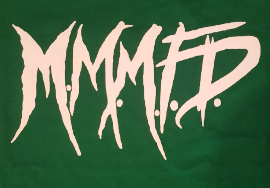 Image of M.M.M.F.D : FULL PRINT LOGO   reg shirt