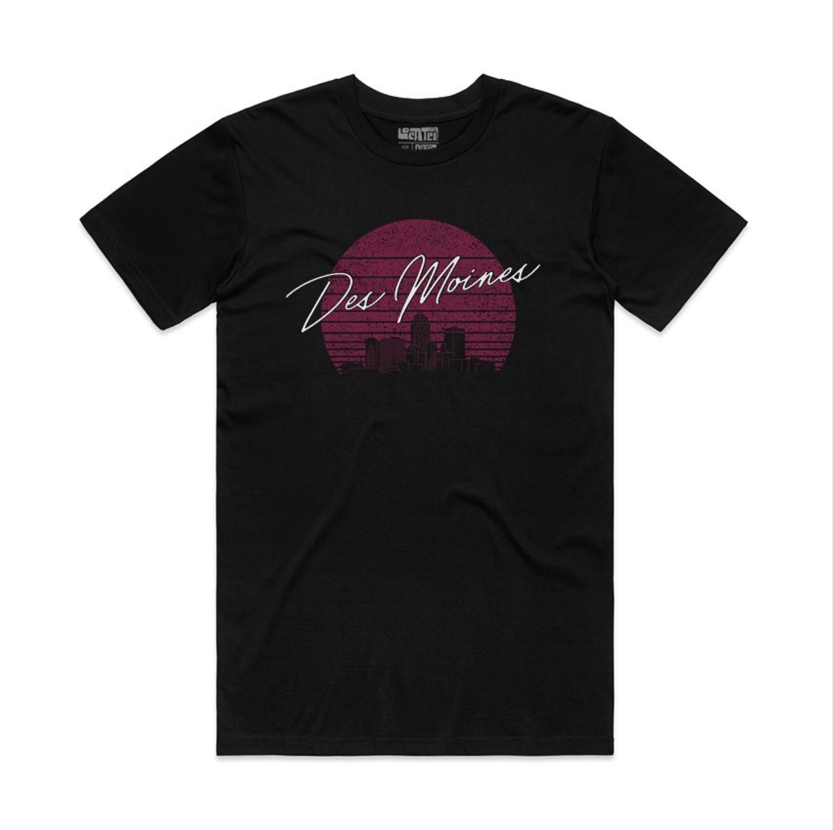 DES MOINES RETROWAVE - T-SHIRT