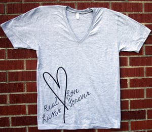 Image of "Real Love Lasts Forever" V-Neck