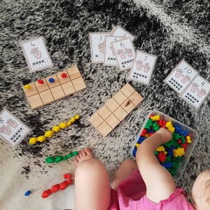 Image of Wooden Tens frame