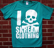 Image of "I Skull Skream Clothing" T-Shirt (Jade)